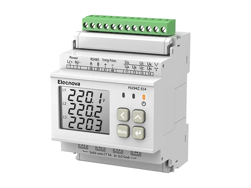 มิเตอร์วัดกำลังไฟฟ้า AC แบบหลายวงจร