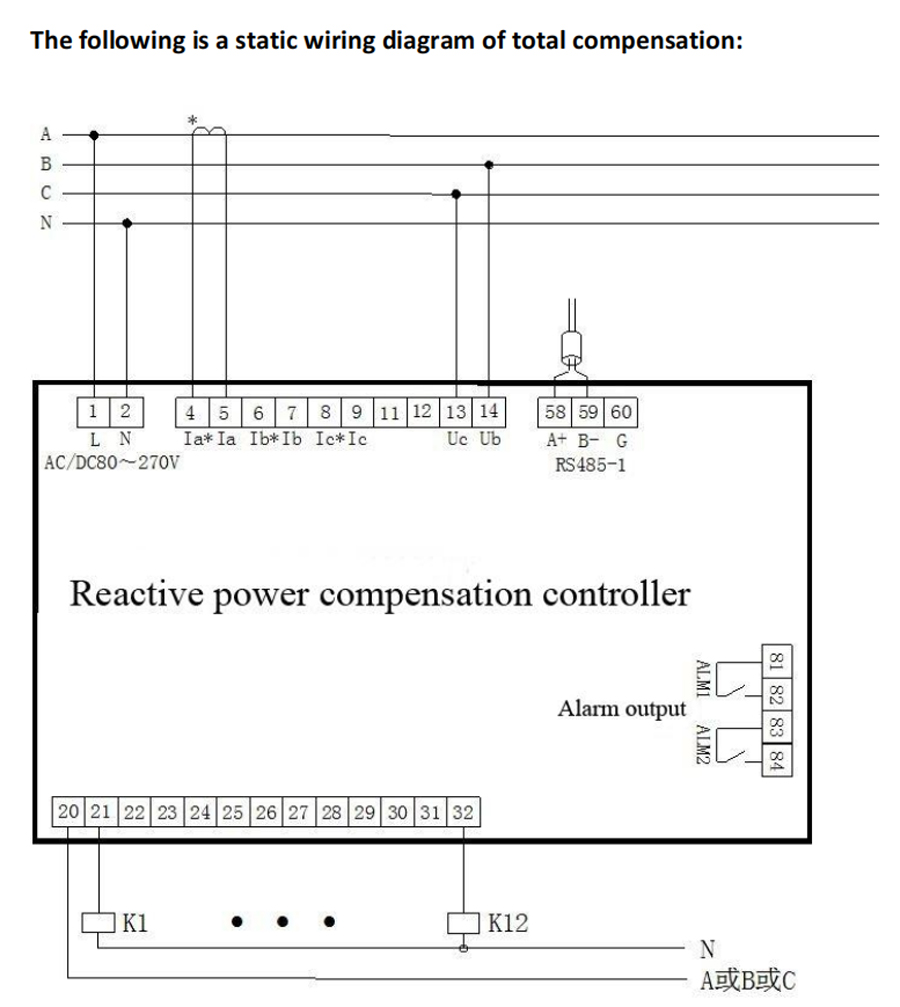 SLG Series Switch & Control Unit Typical Wiring