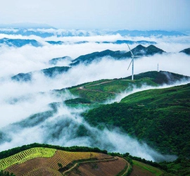 CGN Sanmen longmushan WIND FARM